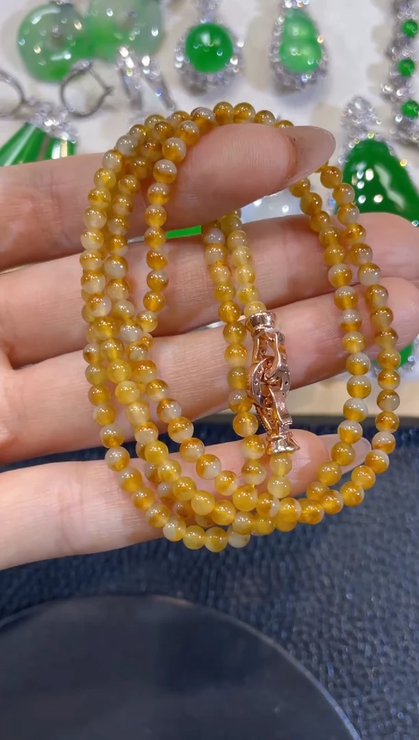 颈饰未镶嵌翡翠团购66