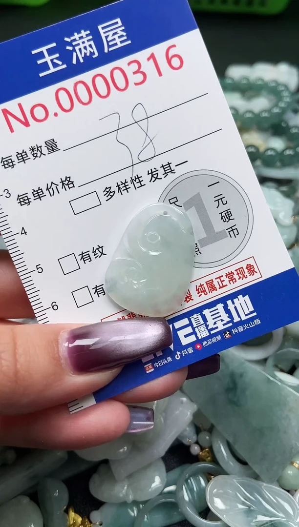 颈饰未镶嵌翡翠316