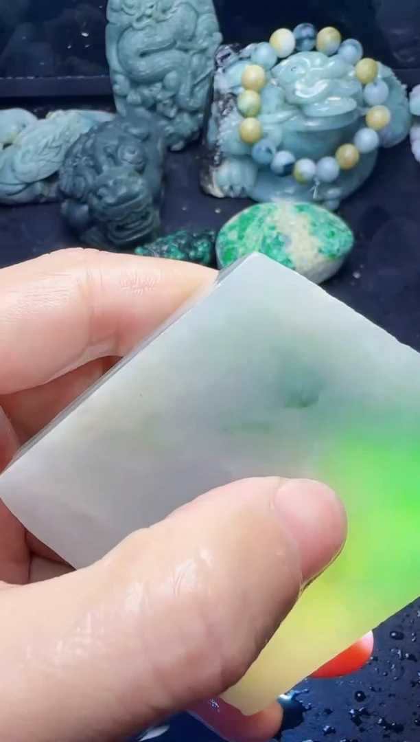 颈饰未镶嵌翡翠又*彩30