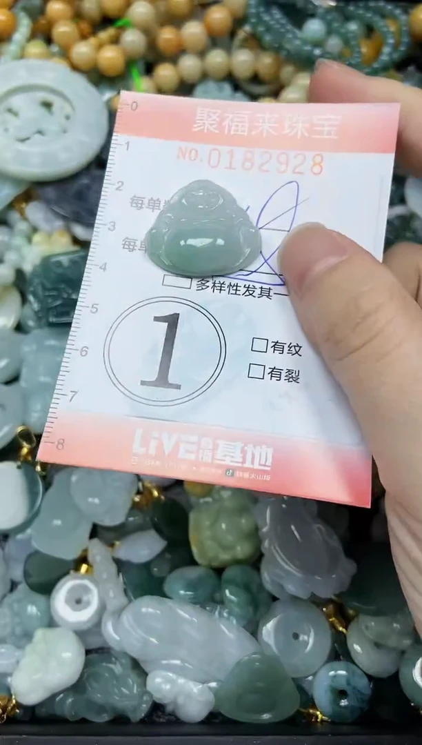 翡翠未镶嵌颈饰闪购0182928