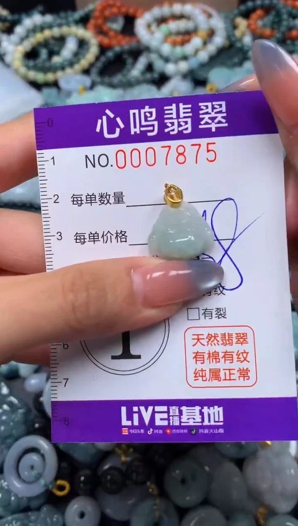 颈饰未镶嵌翡翠闪购007875