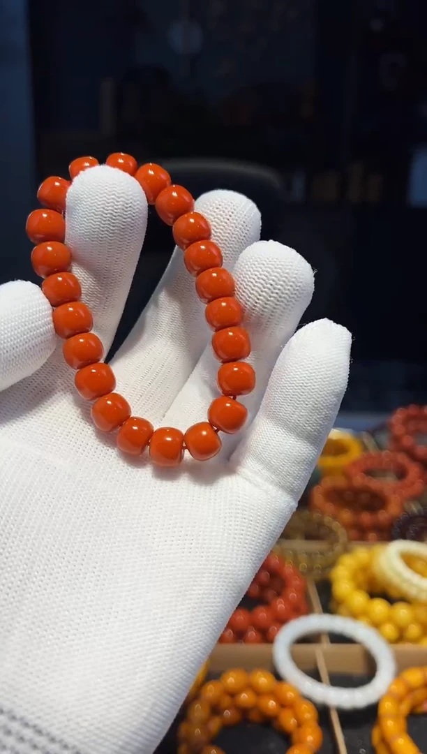 未镶嵌手链南红玛瑙十*月10+