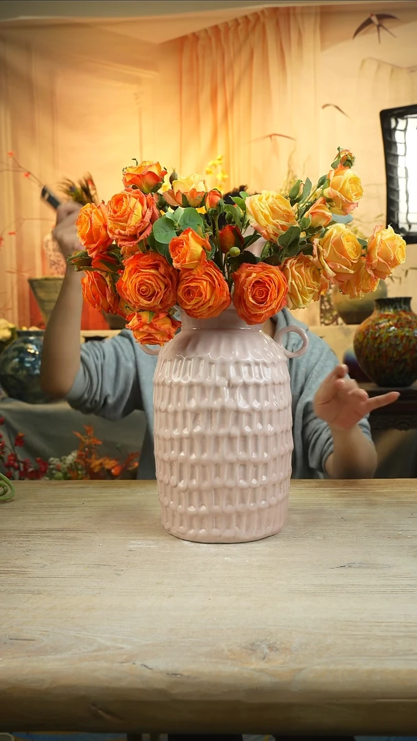 高29口12高温陶瓷花器