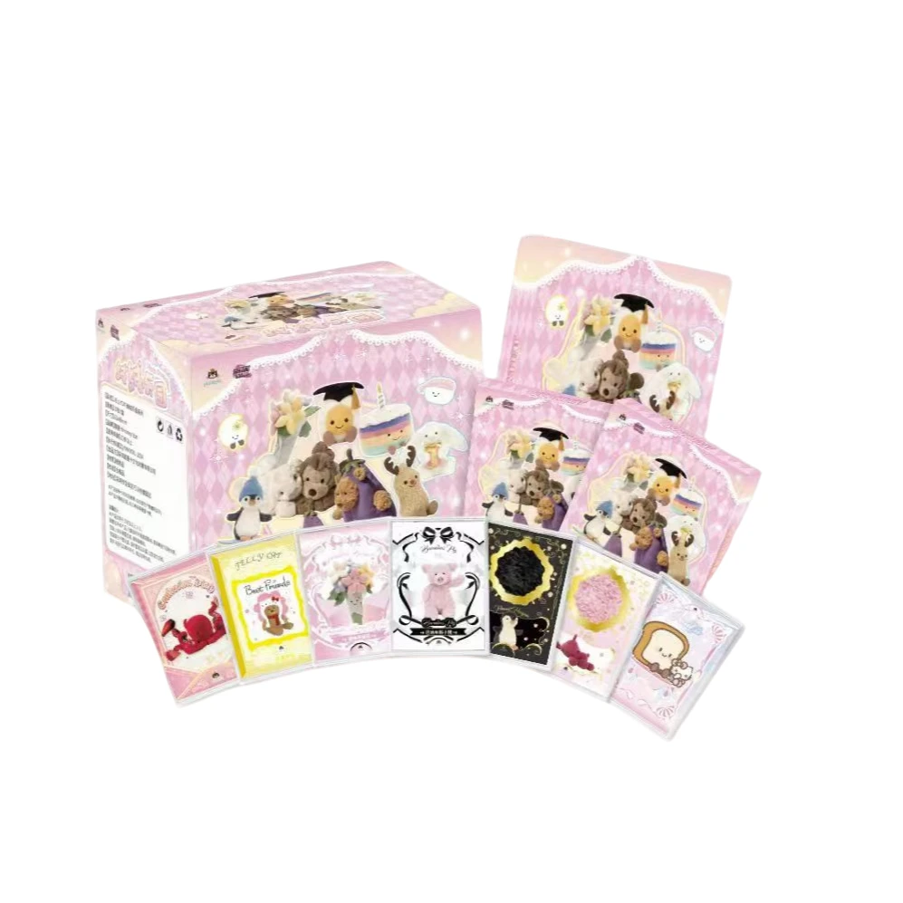 《Jellycat·25周年纪念版》绒绒乐园系列 收藏卡牌【少爷】【叠叠玩法】