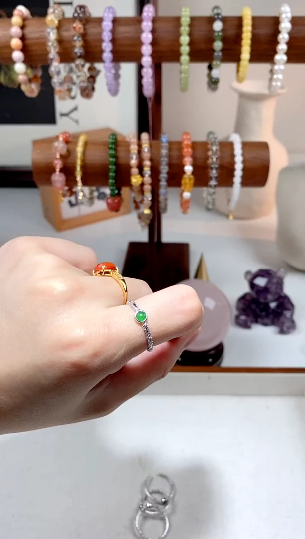 【闪购商品】水晶手串银S925镶嵌多样性发一