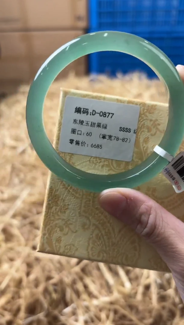 未镶嵌手镯石英质玉D-0877