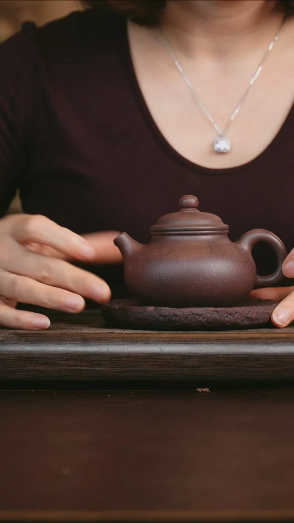 茶壶紫砂艺品紫砂 精选底槽清 容天210cc