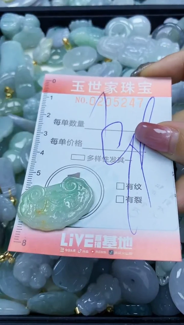 【闪购商品】翡翠颈饰未镶嵌闪购0205247