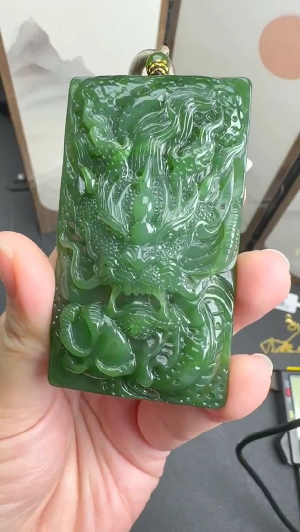 吊坠(不含链)未镶嵌和田玉JJD1229051多样性发一