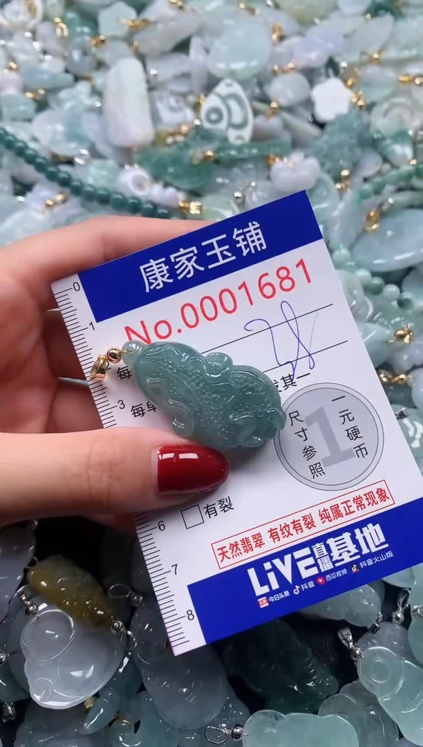 颈饰未镶嵌翡翠1681