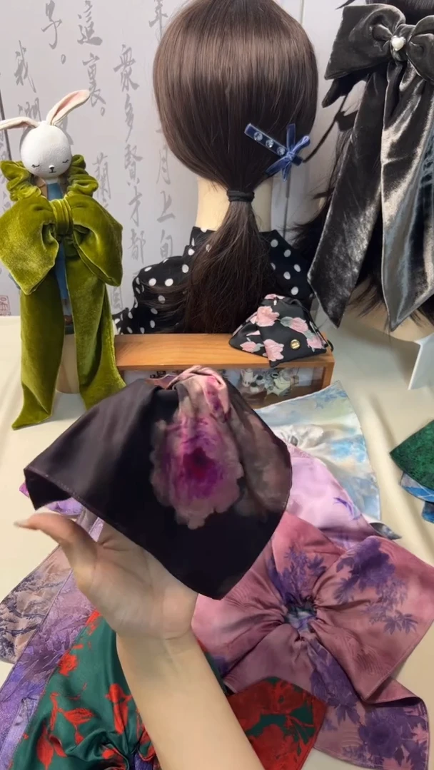 非金属布艺229发圈