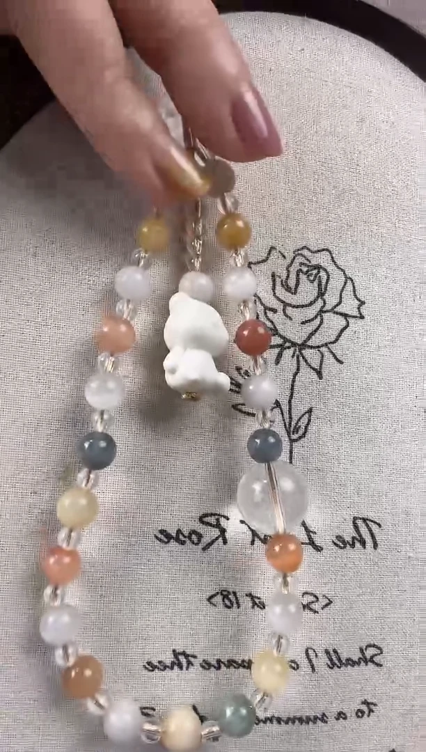 未镶嵌手链水晶天然手机链