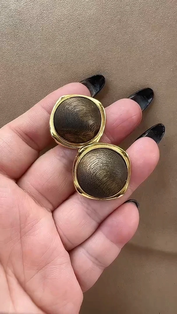 沉香吊坠耳环耳环