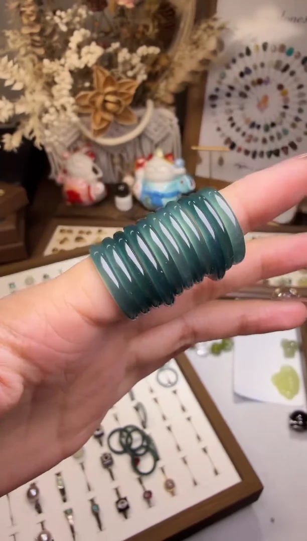 水晶摆件未镶嵌戒圈  多样性发其一