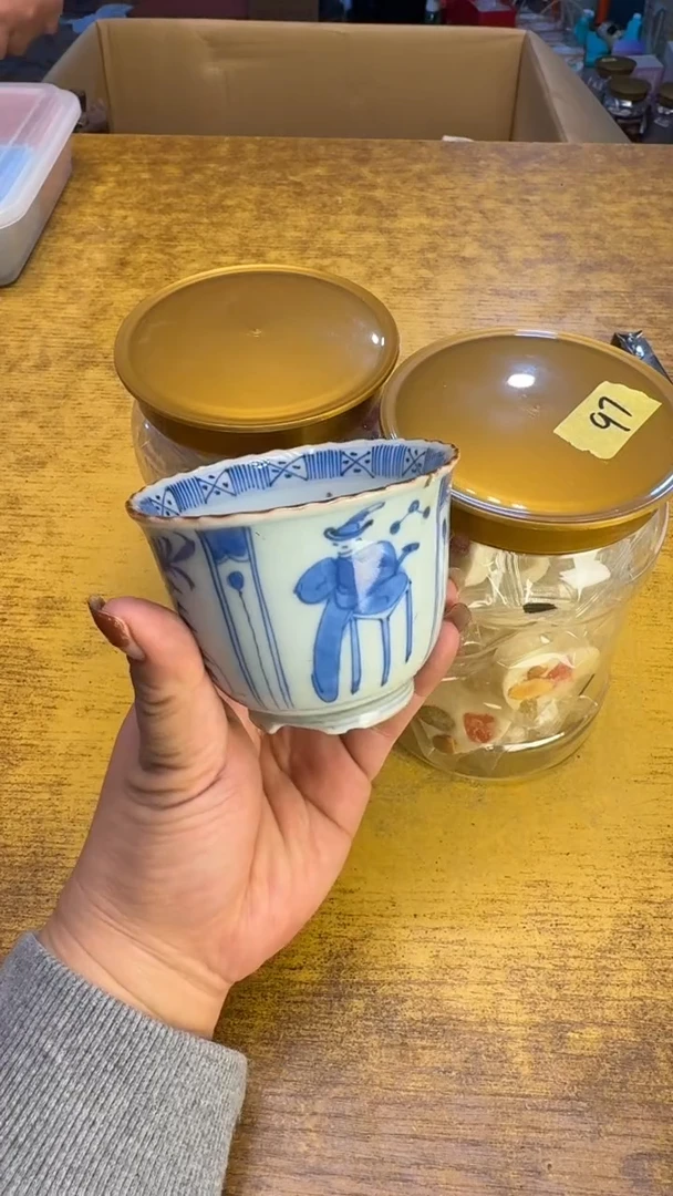 【闪购商品】其他瓷器瓷老破旧97奶两个