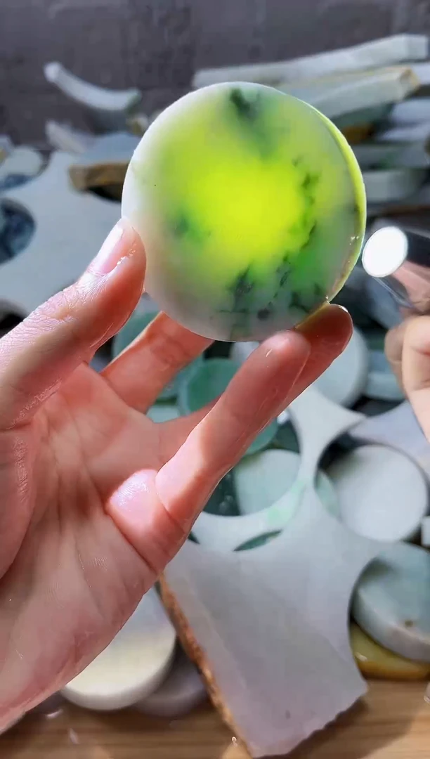 裸石翡翠翡翠a货正品玉石南陈983