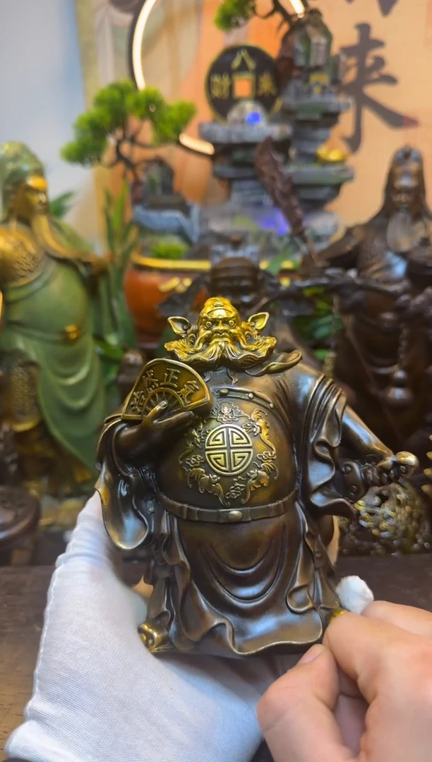 潼潼古铜只卖真铜！（钟馗）