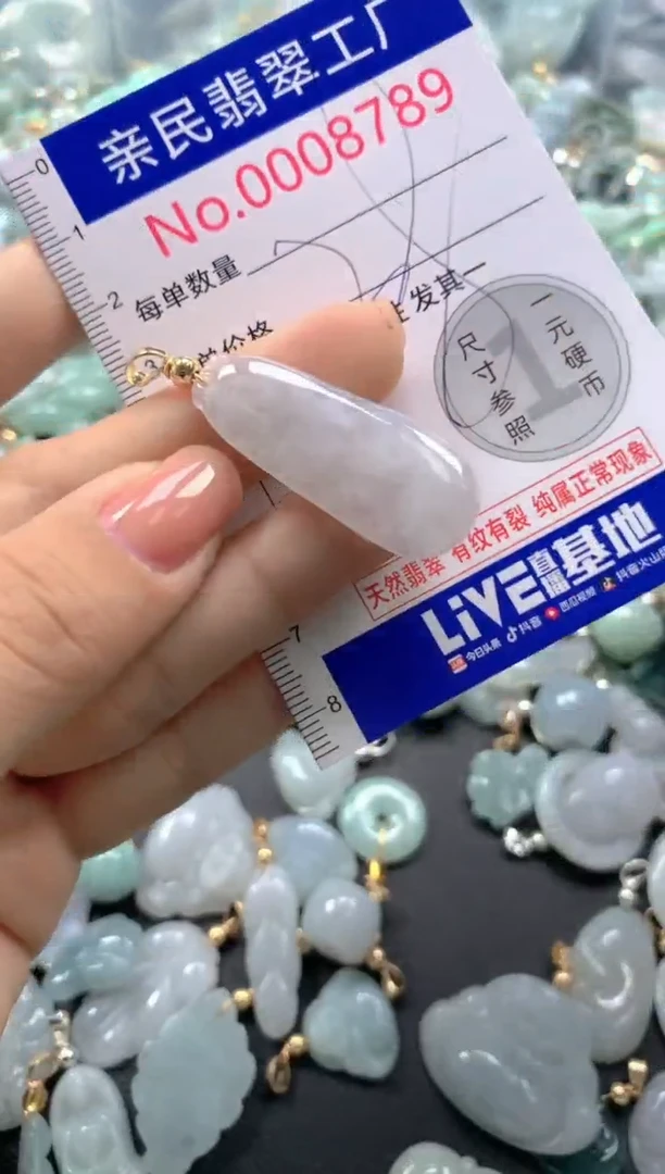 颈饰未镶嵌翡翠8789