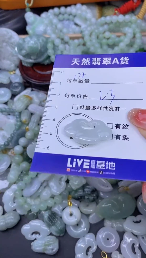 颈饰未镶嵌翡翠天然翡翠A货批量多样性发一件