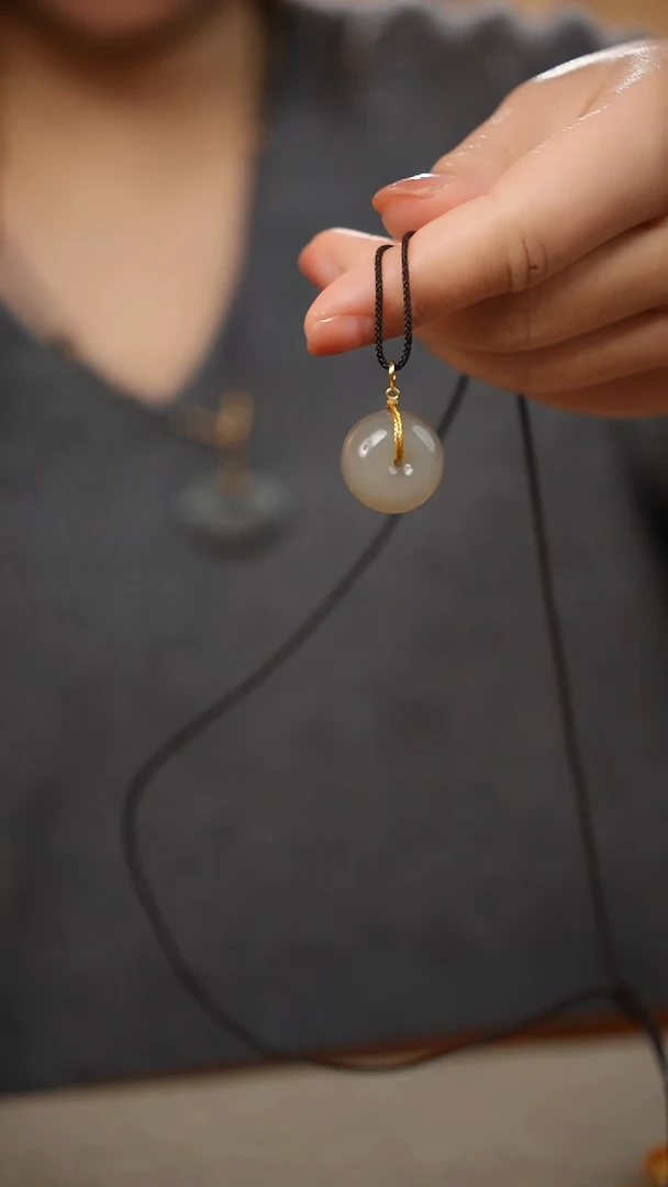 【闪购商品】和田玉甜甜圈未镶嵌甜甜圈多样性发货