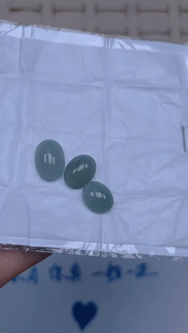 裸石翡翠天然翡翠蛋面49