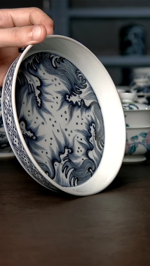 其他瓷海浪壶承111