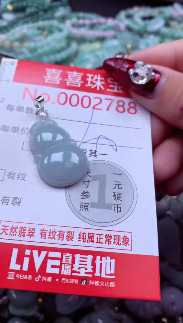 颈饰未镶嵌翡翠2788
