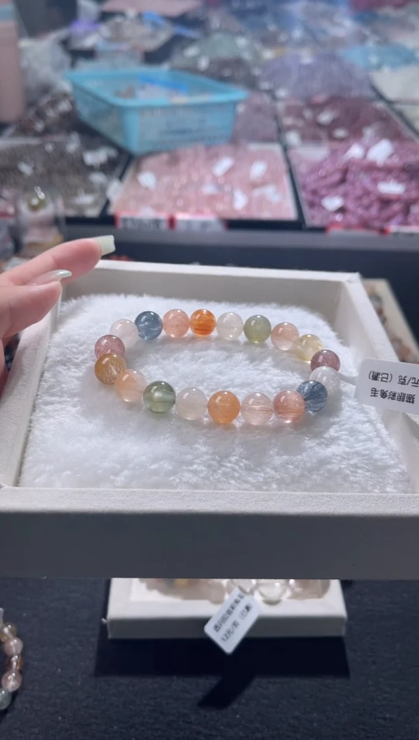 未镶嵌手链水晶402号 多样性发一N 8