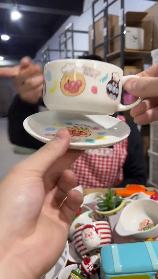 【闪购商品】杯2024新款面包超人一杯一碟