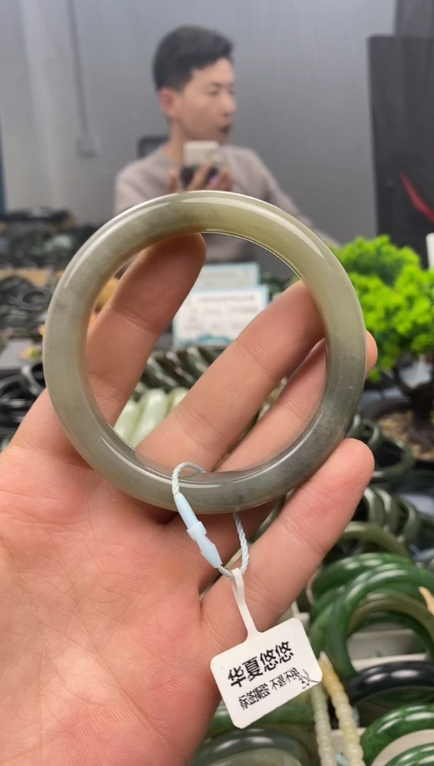 未镶嵌手镯和田玉58.4