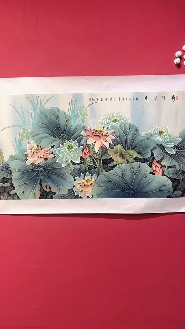 国画秦玉楼-8平尺-国画