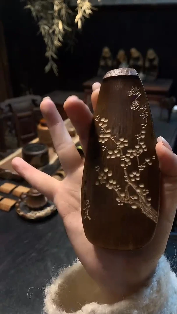 梯形梅花茶则......