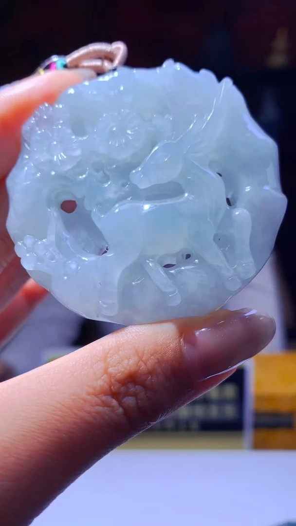 定制翡翠未镶嵌毛货闪购链接ZYW016