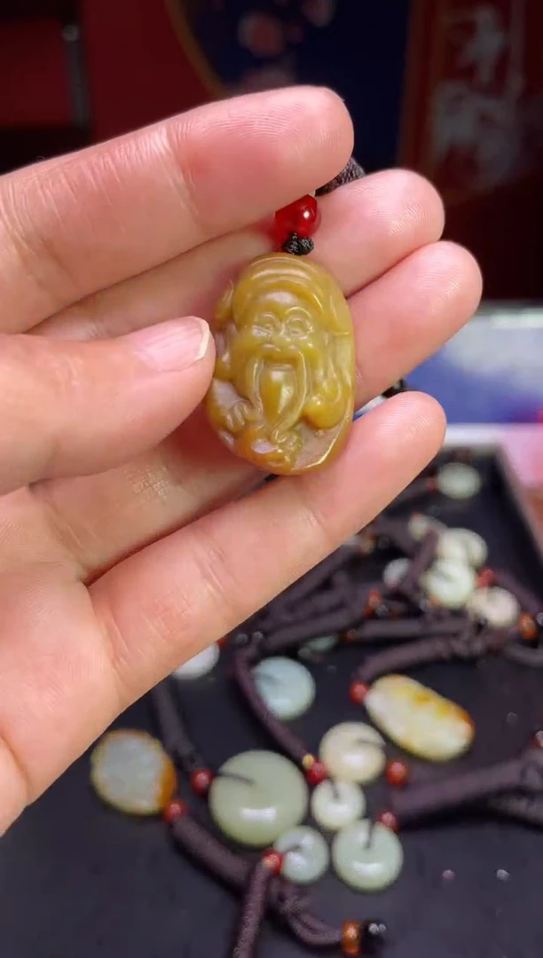 颈饰未镶嵌和田玉123