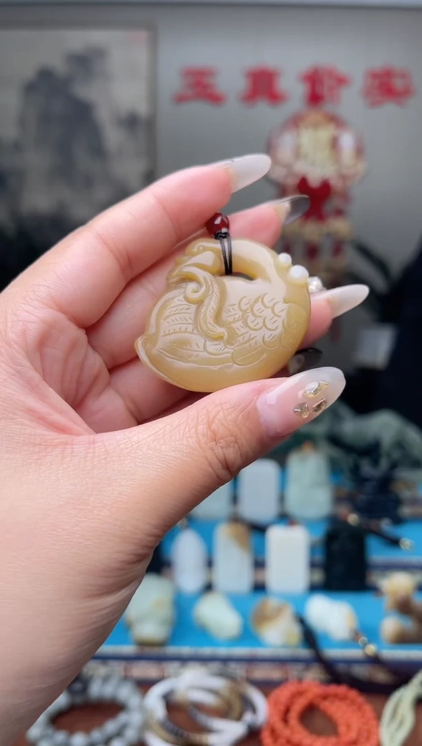【闪购商品】和田玉挂件未镶嵌1