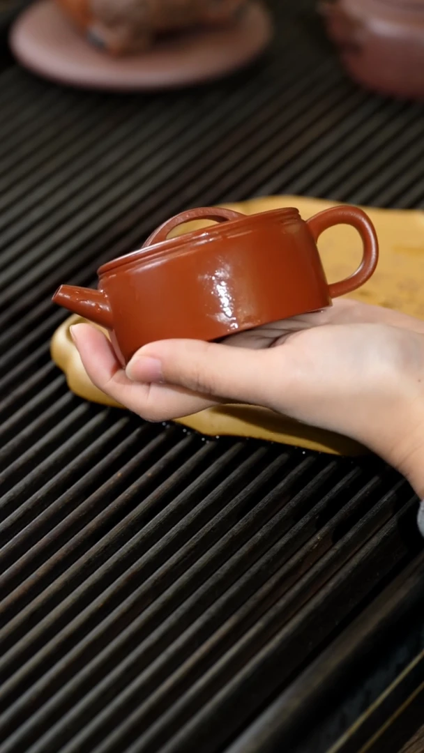 茶壶紫砂100cc汉瓦壶