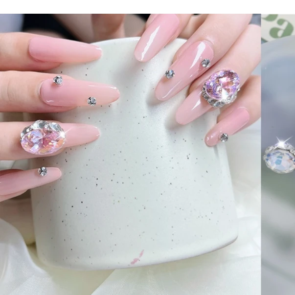 大秦宠粉福利钻钻7号鸽子蛋 爱心 锆石 马眼 肥方 爆闪美甲钻