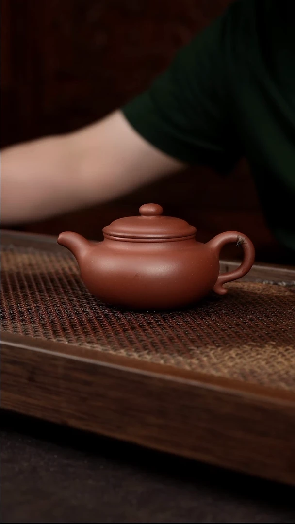 茶壶紫砂底槽清景舟仿古