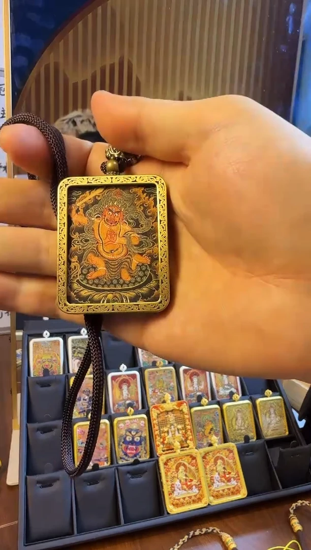 铜铁合金类唐卡6666