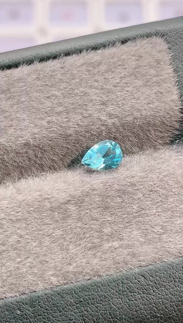 托帕石裸石9.9天然托帕石5x7