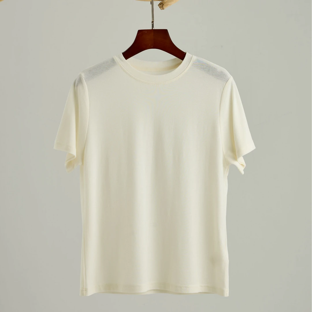 百搭T恤气质时尚白色百搭女士夏季宽松流行SYX67181309