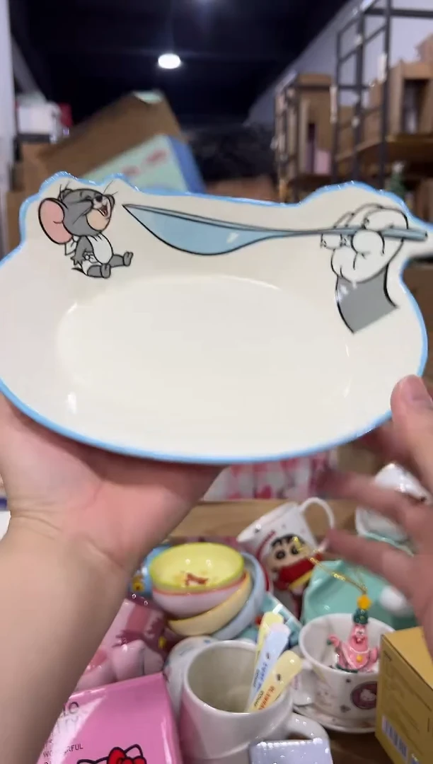 瓷片原盒泰菲餐盘