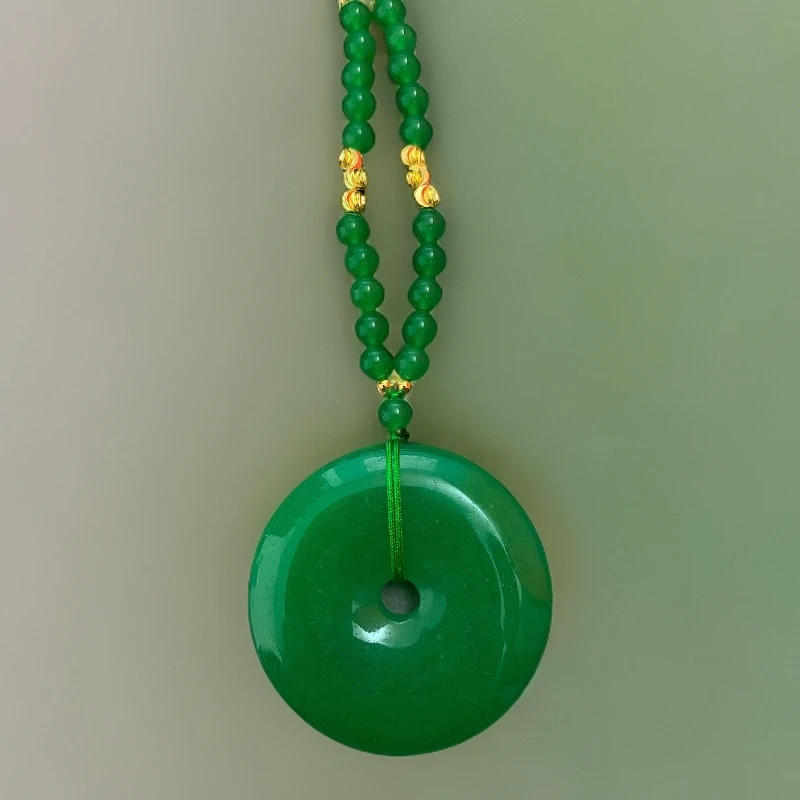 高级定制平安扣吊坠(多样发其一）B149