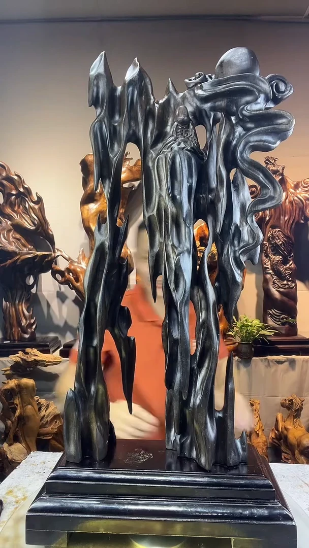 金丝楠等**辈小叶桢楠随行摆件58