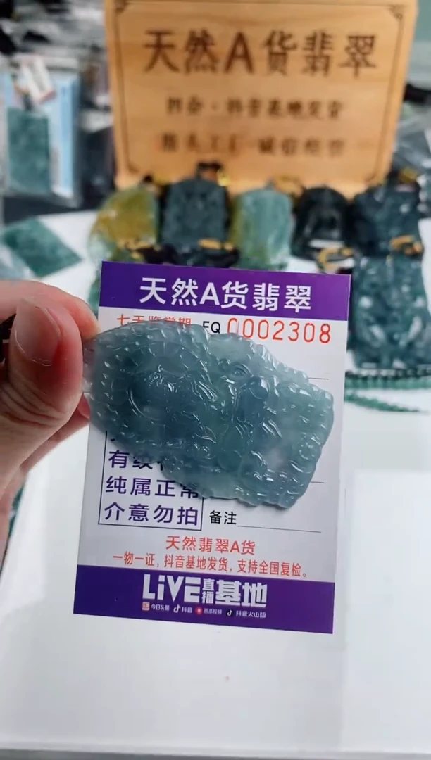颈饰未镶嵌翡翠