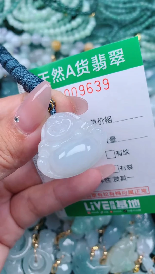 翡翠未镶嵌颈饰.0009639