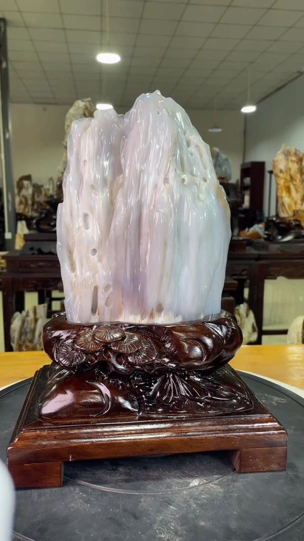 【闪购商品】硅化玉珠宝奇石未镶嵌11