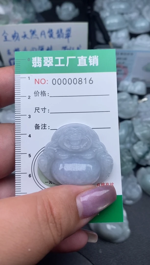 翡翠未镶嵌颈饰缅甸天然A货翡翠08116