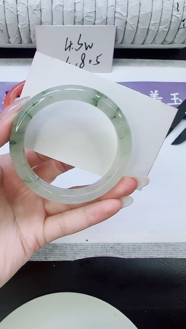 未镶嵌手镯石英质玉309/53.253