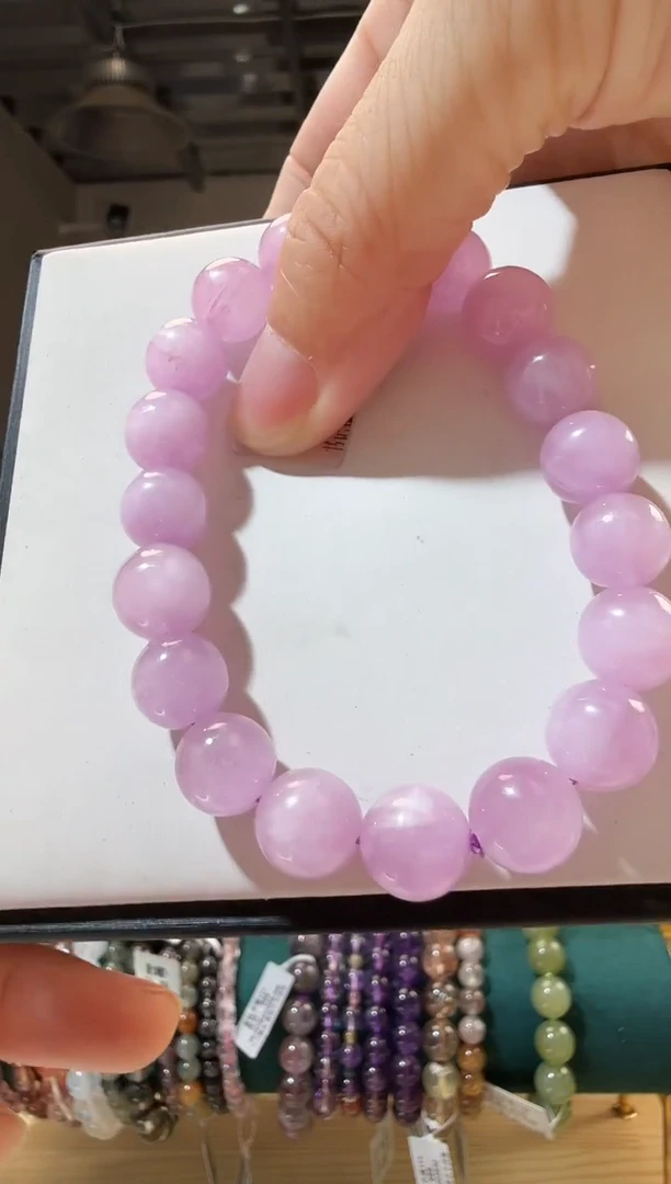 未镶嵌锂辉石手链优2261 约11mm
